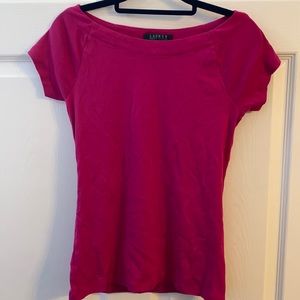 Lauren Ralph Lauren Boat Neck Top